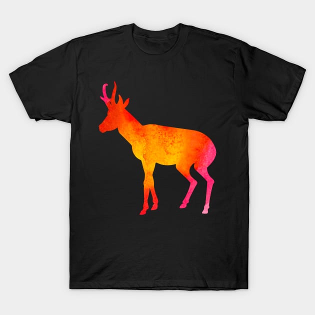 Antelope Critter T-Shirt by Wright Art